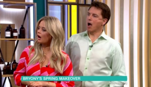 John and Emily on the show