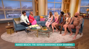 Naked Beach stars on This Morning