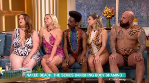 Naked Beach stars on This Morning