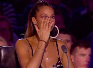 Alesha Dixon earrings BGT