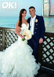 Danielle Lloyd wedding dress