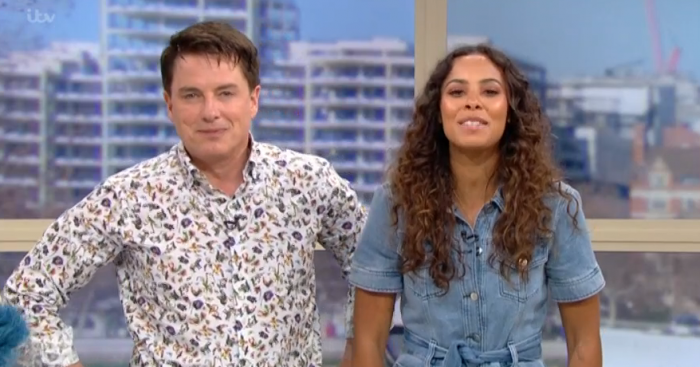 John Barrowman and Rochelle Humes on This Morning