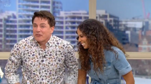 John Barrowman and Rochelle Humes on This Morning
