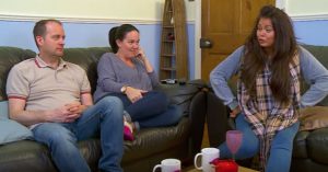 Gogglebox - Scarlett Moffatt and her family