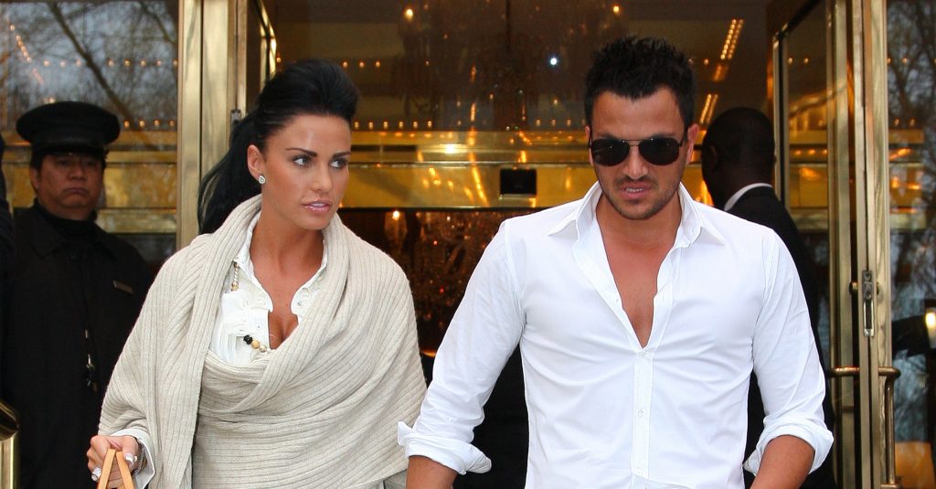 katie price and peter andre