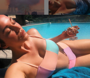 Vicky Pattison on holiday