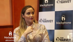 Jac Jossa on Team Harvey