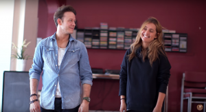 Louise Redknapp and Kevin Clifton (Credit: Strictly Come Dancing YouTube)