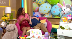 Rochelle Humes and John Barrowman on This Morning