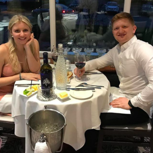 Sam Aston and Briony Gardiner Instagram SamAston93