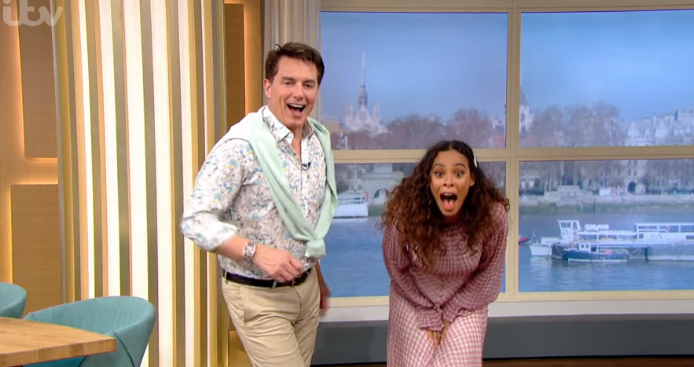 John and Rochelle on This Morning