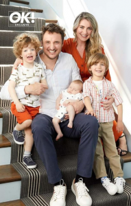 James Bye's baby son