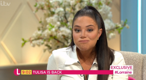 Tulisa on Lorraine