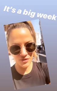 Caroline on Instagram Stories