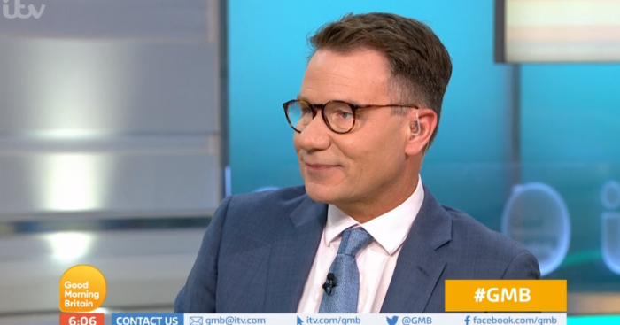 Richard arnold on GMB