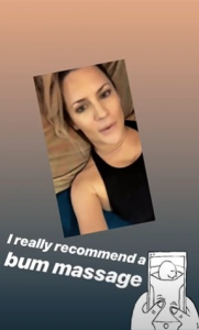 Caroline's Instagram Story