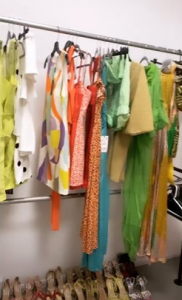 Caroline's Love Island outfits