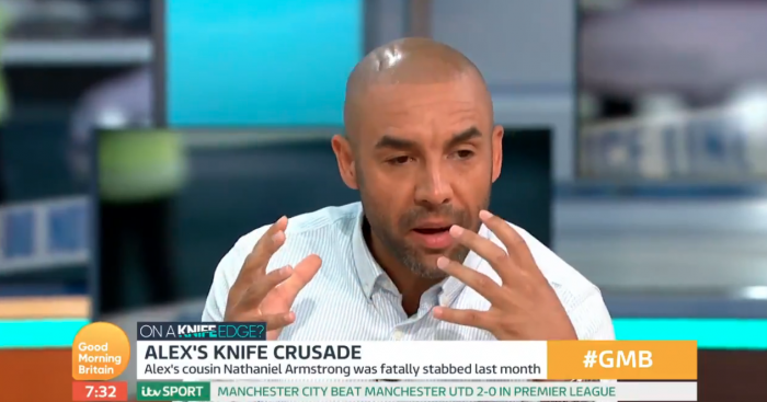 Alex Beresford (Credit: Twitter @gmb)