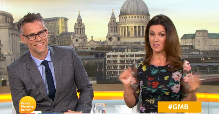 Richard Bacon susanna Reid GMb Credit: ITV