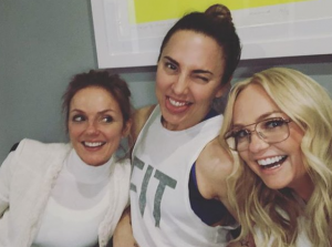 The three Spice Girls