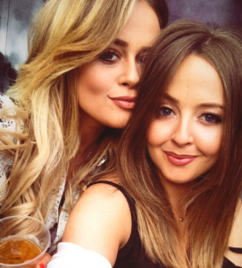 Emily Atack and Martha Atack
