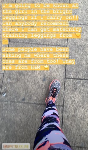 Brooke's Instagram Story