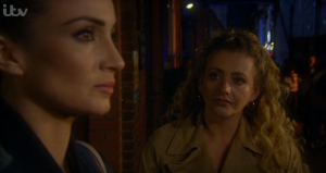 Leyla Maya caught Emmerdale big night out