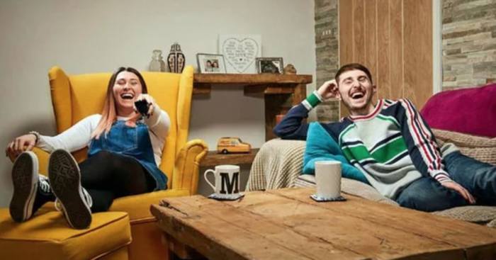 Gogglebox Sophie Sandiford and Pete Sandiford (Channel 4)