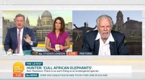 Piers and Susanna talking to guest on GMB
