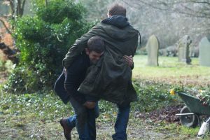 EastEnders Sean and Jack fight BBC