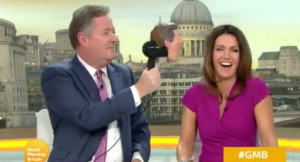 Susanna and Piers on GMB