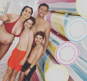 Stacey, Joe and her sons