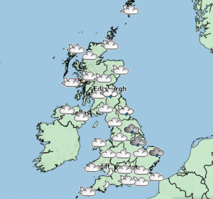 UK Weather this weekend