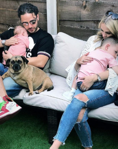 Adam Thomas and family