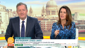 Piers and Susanna on GMB