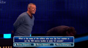 Bradley Walsh on The Chase