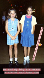 Stacey and her sister Jemma