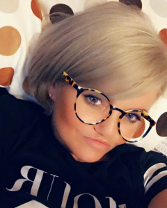 Danniella with her new hair