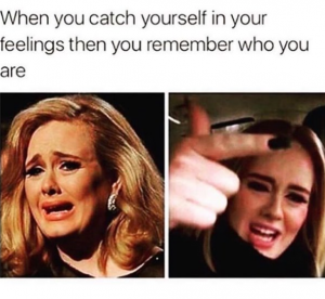 Adele's Instagram post
