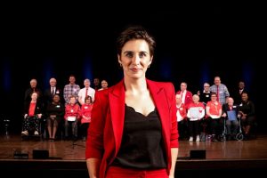 Vicky McClure had viewers sobbing with Our Dementia Choir earlier this year (Credit: BBC)