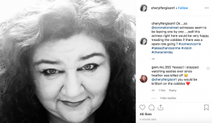 Cheryl Fergison (Credit: Instagram @cherylfergison1)