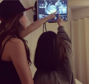 Myleene's two daughters 