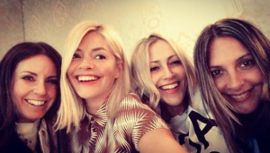 Holly Willoughby and Nicole Appleton