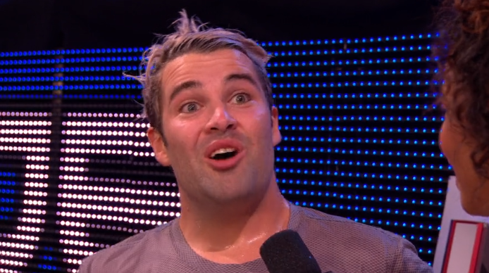 Joe McElderry Ninja Warrior UK Credit: ITV