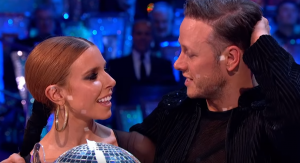Kevin Clifton and Stacey Dooley in the 2018 Strictly Come Dancing final