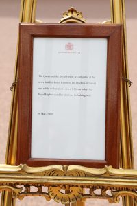 Baby's Sussex's birth announcement