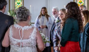 Zak and Lisa Emmerdale wedding