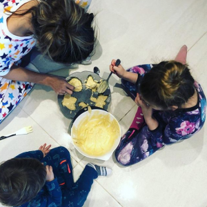 Peter Andre's wife Emily with their kids