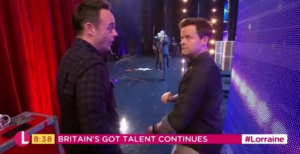 Ant and Dec on BGT