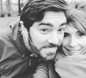 Alex Jones and husband Charlie Thomson